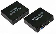 Конвертер-видео VGA + 3.5(стерео) -> HDMI REXANT 17-6907