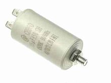 Конденсатор  15 µF  450v CBB60 пусковой, пластик, клеммы, с болтом
