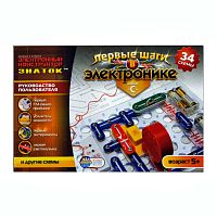 Конструктор электронный Знаток Набор "C" 34 схемы