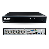 Регистратор SVR-6115P v.3.0 гибридный 16 канальный