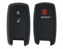 Чехол брелока Suzuki  KB-L193 (2-кнопки)(Ч)SMART Swifts