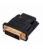 Переходник DVI штекер - HDMI гнездо пластик GOLD REXANT (17-6811)