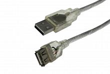 Шнур USB A штекер - USB A гнездо 1м силикон экран DAYTON