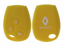 Чехол брелока Renault  KB-L084 (3-кнопки) на ключ(Ж)