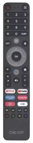 Пульт для DEXP DP-V2  TVD2290B Smart TV Voice Control 