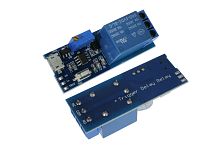 Таймер задержки 0-24 сек на NE555 питание 5-30v, коммутация 250v 10a , K7