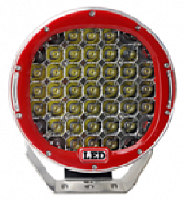 Прожектор 185W 10-30v LED-37 (CREE) ,30 град, БЕЛЫЙ свет, черный круглый (AVL-068)