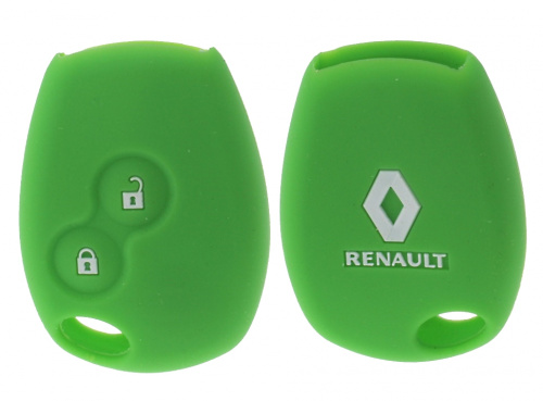 Чехол брелока Renault  KB-L083 (2-кнопки)(З) на ключ