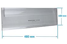 Панель ящика, для Бирюса 627, 629, 631, 633, 646, 647, 648, 649, 160*480мм, 0133003001