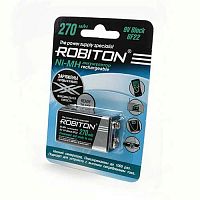 Аккумулятор ROBITON RTU270MH-1 (Крона) 270ma*h