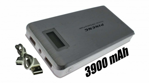 Аккумулятор POWERBANK PINENG 079 USB (акк.3900mAh) (ДАК)