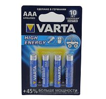 Батарейка VARTA LR03 (HIGH ENERGY/LONGLIFE Power)