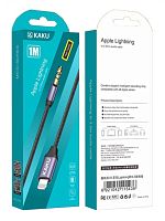 Шнур 3,5 штекер AUX - Lightning 1м Kakusiga KSC-427  