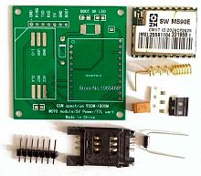 M590e GSM GPRS модуль 900МГц - 1800МГц для sms сообщений, комплект для сборки (3588)