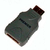 Переходник HDMI mini штекер - HDMI гнездо  (5-896G)