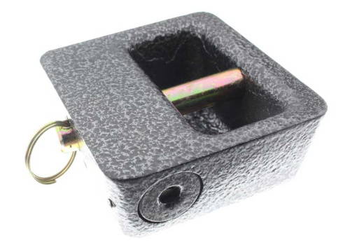 Замок навесной ЗН-117 кирпич 90мм. фото 2