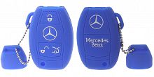Чехол брелока Mercedes Benz KB-L177 (3-кнопки) на ключ (с кол)(С)