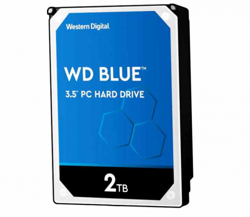 Жесткий диск BLUE WD20PURZ 2Тб 3.5" SATA 3.0 (Сити)