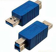 Переходник USB A штекер - USB B штекер 3,0 (Разъем usb USB 3.0 AM/BM) (95149)