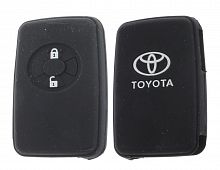 Чехол брелока Toyota  KB-L022 (2-кнопки)(Ч)Reiz,RV4, Carola, Yaris Sma