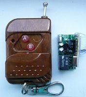 Контроллер радио  1-кан с фиксац. 12v(RC-1-12-mini-KP2