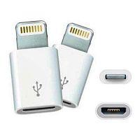 Переходник iPhone 5 штекер - micro USB гнездо