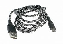 Шнур USB штекер - micro USB(5PIN) штекер 1м 16-0005B