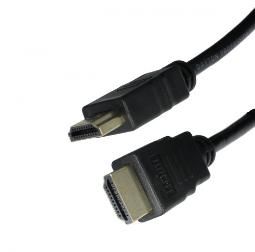 Шнур HDMI штекер - HDMI штекер1м пластик GOLD 1.4 DAYTON 7-1000