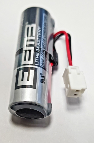 Батарейка AA ER14505 ER14500 3,6 V LiSOCL2  Li 2400ma*h (счётчики,весы,кассы,кодов.замки) с разъёмом