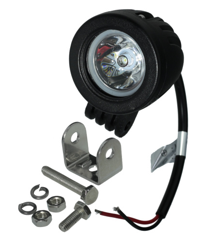 ПРОЖЕКТОР 12-30v 10W LED-1(CREE) 6632S, 30 град, БЕЛЫЙ круглый фото 2 ПРОЖЕКТОР 12-30v 10W LED-1(CREE) 6632S, 30 град, БЕЛЫЙ круглый фото 2