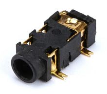 Разъем 3,5 стерео гнездо в плату SMD 5 pin PJ-327 PJ-3507 PJ327 A