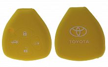 Чехол брелока Toyota  KB-L024 (4-кнопки)(Ж)на ключ Crown, Camry, Reiz,