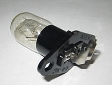 Лампа СВЧ, 20W, 230V, угловые контакты (параллельные), SVCH004