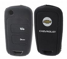 Чехол брелока Chevrolet  KB-L149 (2-кнопки) выкидной ключ New Epica