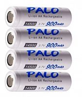Аккумулятор PALO AA ER14505 14500 3,7 V LiSOCL2  Li 900ma*h (бритвы)