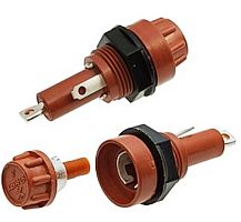 Держатель предохранителя ДВП4-2В корпусной поворотный