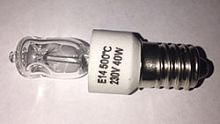Лампа духовки, E14, 40W, 500°C, PTS006