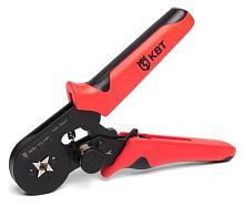 Клещи для обжима штыревых наконечников 0,25- 10мм2  ПКВк-10у КВТ 78863