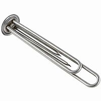 ТЭН водонагревателя, 2000W, фланец 64мм, RF, нержав, под анод М4, L305мм (инд. упаковка), AskerParts