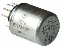 Реле 27vDC  3А РЭС9 РС4.524.200, 2 группы переключающихся контактов