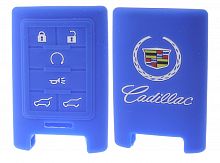 Чехол брелока Cadillac  KB-L095 (6-кнопки) SMART(С)