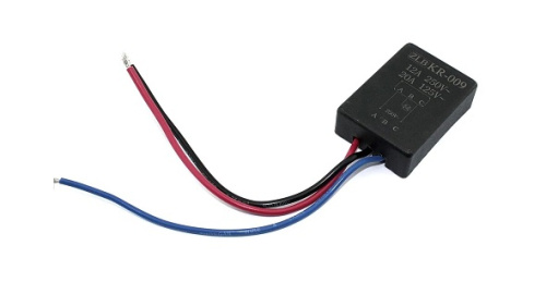 Блок плавного пуска, 12А, до 2500W, KR-009, (181)