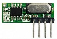 Контроллер радио RXB22  (аналог PT4303), 433 Mhz, 5V, 4ma, -30...+85C, 30*8.5*5mm