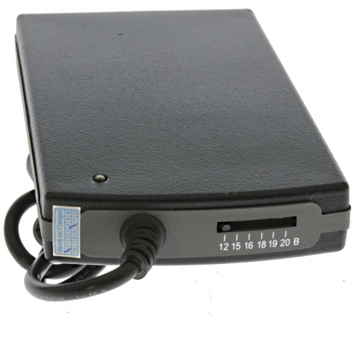 Блок питания 15-16-18-19-20-22-24v 4.5А (USB 5v 1A) шнур 1м + 9 разъёмов, корпус пластик, сетев. 1,1м NB90W/Slim фото 2
