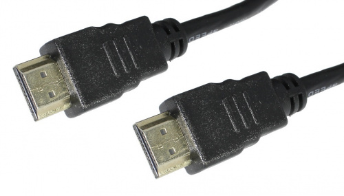 Шнур HDMI штекер - HDMI штекер 2м пластик GOLD фильтр v1.4 REXANT 17-6204