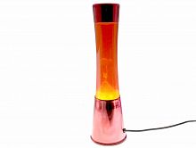 Светильник LAVA LAMP 40cm настольный красно-желтый, корпус красный