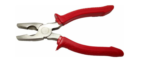 Плоскогубцы 180мм красные фото 2