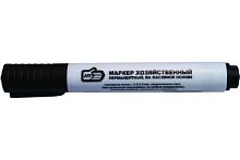 Маркер хозяйственный перманентный, пластмассовый корпус черный 3007041 ПРОМИС 