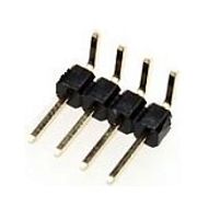 Разъем PLS-4R (DS1022-1x4R) 1х4pin 2.54мм вилка штыревая угловая