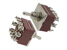 Тумблер ON-OFF 12P винт 10A 250v  KN3B-403A